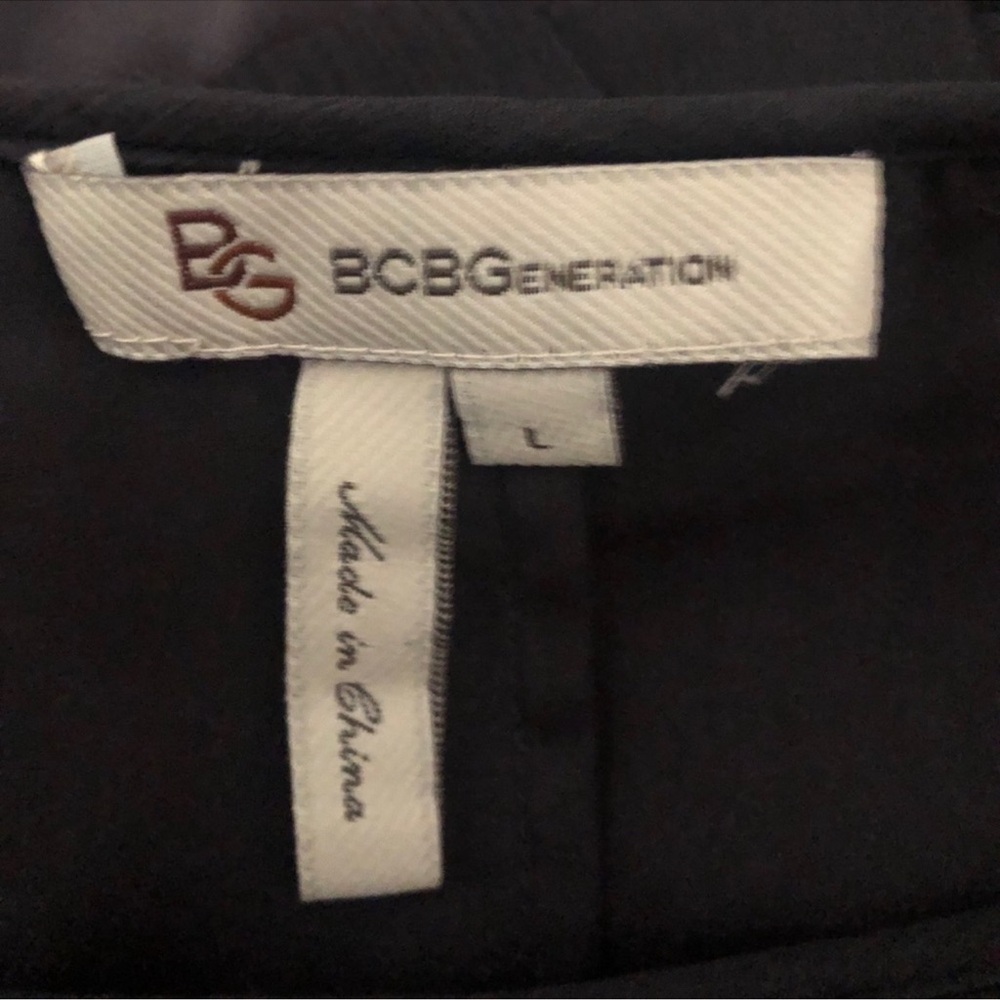 Bcbgeneration Satin Ruffled Blouse - image 2